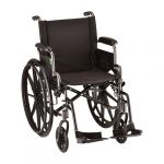 Nova 18″ Lightweight Wheelchair Desk Arms & Swing-Away Footrests