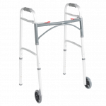 Drive Medical Deluxe Folding Walker w/ 5 Wheels
