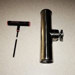 DeBug Stainless Fishing Rod Holder
