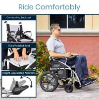 Vive Health Compact Foldable Power Wheelchair