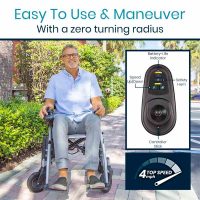 Vive Health Compact Foldable Power Wheelchair