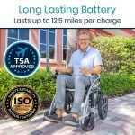 Vive Health Compact Foldable Power Wheelchair